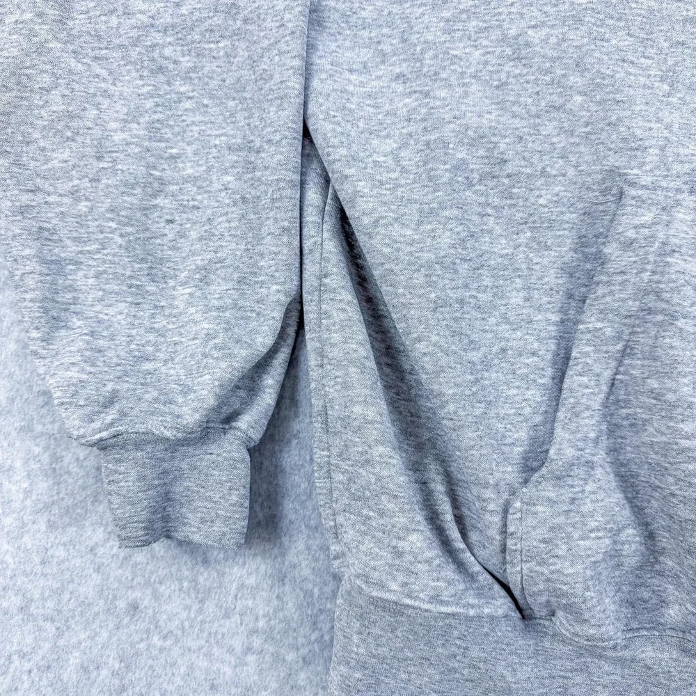 St Johns Red Storm Sweatshirt Mens Large Gray NCAA Basketball Jordan Hoodie Gym